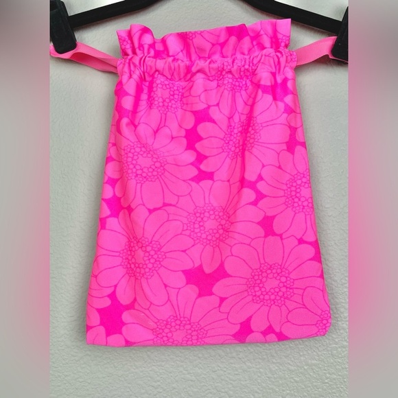 Triangl Pitaya Floral Drawstring Bag for Swimsuits Bikinis Beach Travel Pouch - Picture 6 of 8